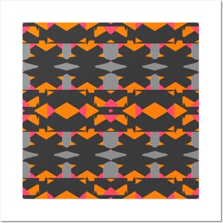 Color Tribal Pattern Posters and Art